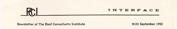 1983 Interface Masthead