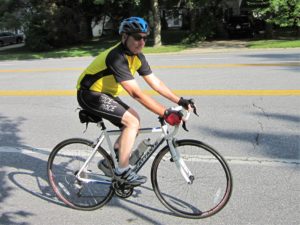 wagner on bike