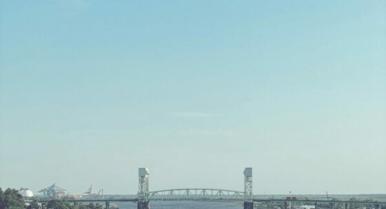 Bird's-eye view of Wilmington, NC, where IIBEC recommends building facade inspection programs.