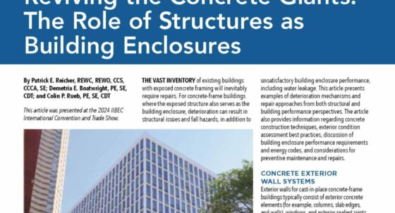 Cover page of IIBEC Interface article, 