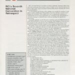 Cover page of RCI Interface article, "RCI's Seventh National Convention in Retrospect".