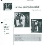 Black and white cover page of 1993 IIBEC Convention recap article.
