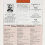 Orange and white cover page of 1994 RCI convention update.