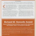 Cover page of article, "Off With Richard Horowitz's Head".