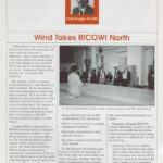 Cover page of article, "Wind Takes RICOWI North".