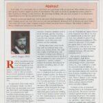 Cover page of article, "Elements of a Collapse".