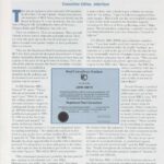 Cover page of article, "The RRC: The Apex of Roofing".