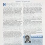 Cover page of article, "The Role of the RRO".