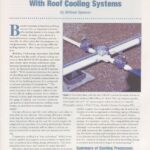 Cover page of article, "Compatibility Of Roofing Membranes With Roof Cooling Systems".