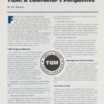 Cover page of IIBEC article, "TQM: A Contractor's Perspective".