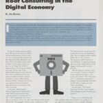 Cover page of IIBEC Interface article, "Roof Consulting in the Digital Economy".