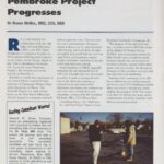 Cover page of IIBEC Interface article, "Pembroke Project Progresses".