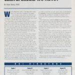 Cover page of IIBEC Interface article, "Spec Writing: How Much Control Should We Have?".