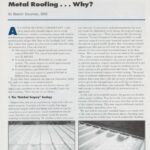 Cover page of IIBEC Interface article, "The High Cost of Remedial Repairs on Metal Roofing...Why?".