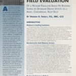 Cover page of IIBEC article, "Post-Installation Field Evaluation of a Pressure-Equalized Single-Ply Roofing System to Determine Drying Effects on a Moist, Cementitious, Roof Deck".