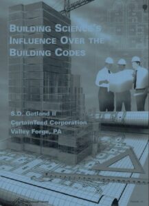 Cover page of 2009 IIBEC article, "Building Science's Influence Over the Building Codes".