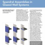 Cover page of IIBEC Interface article, "Thermal Performance of Spandrel Assemblies in Glazed Wall Systems.