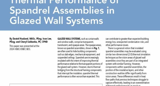 Cover page of IIBEC Interface article, 