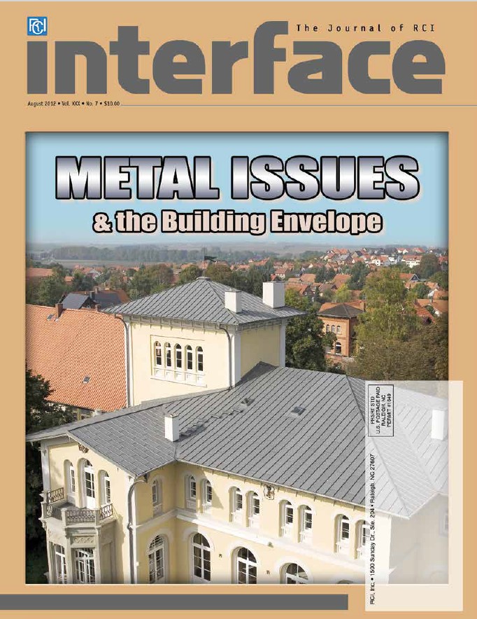2012 08 Iibec Interface Metal Issues | IIBEC