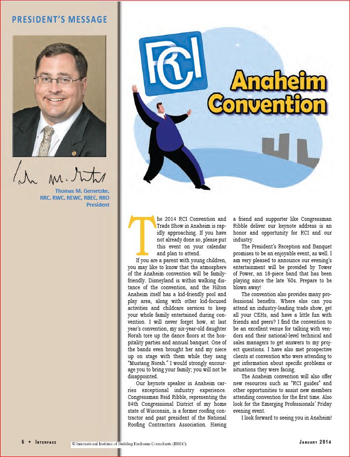 2014 01 Presidents Message Iibec