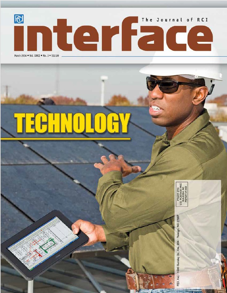 March 2014 IIBEC Interface | Theme: Technology | IIBEC