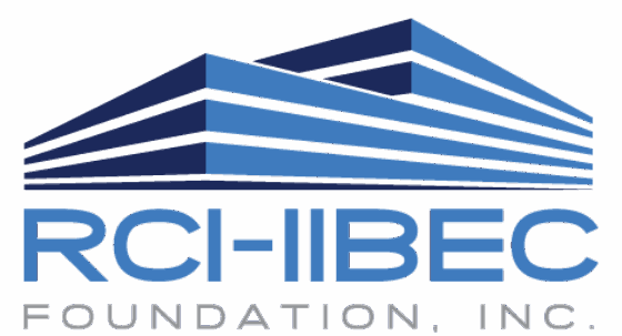 Blue RCI-IIBEC Foundation logo.