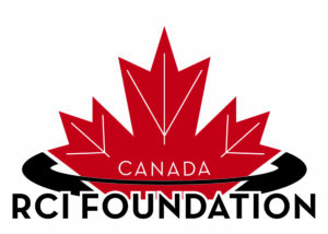 Red maple leaf RCI Foundation Canada logo.