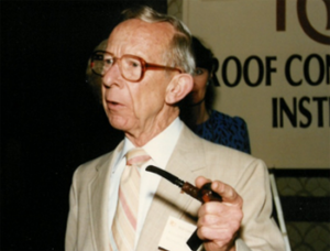 William Correll, namesake of William Correll Exemplary Service Award.