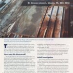 Cover page of IIBEC Interface article, "FRT Plywood Corrodes Metal Deck".