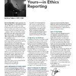 Cover of IIBEC Interface, From the CEO: IIBEC's Role-and Yours-in Ethics Reporting.