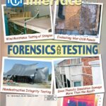 Cover of August 2004 IIBEC Interface, theme of Forensics and Testing.