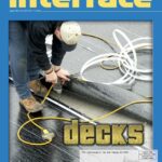 Cover of August 2006 IIBEC Interface, theme of Decks.