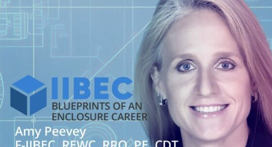 An image promoting Amy Peevey's participation in IIBEC's 