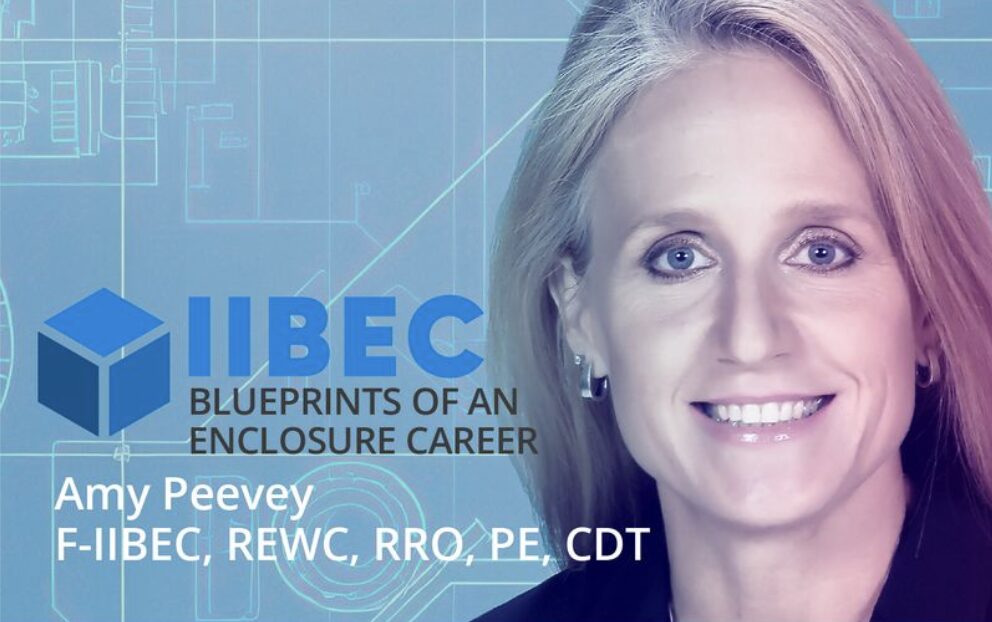 An image promoting Amy Peevey's participation in IIBEC's 
