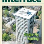 Cover of December 2007 IIBEC Interface, theme of Single-Ply Roofing.