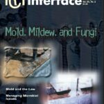 Cover of February 2002 IIBEC Interface, theme of Mold, Mildew, and Fungi.