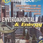 Cover of March 1999 IIBEC Interface, theme of Environmental & Energy Roofing Issues.