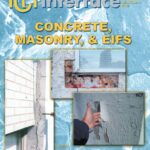 Cover of March 2003 IIBEC Interface, theme of Concrete, Masonry, & EIFS.