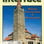 Cover of Nov/Dec IIBEC Interface, theme of Historic Preservation & Restoration.