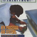 Cover of August 1998 IIBEC Interface, theme of New Processes and Systems.