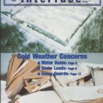 Cover of January 1997 IIBEC Interface, theme of Cold Weather Concerns.