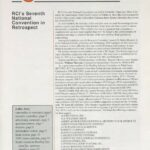 Cover of May 1992 IIBEC Interface, theme of RCI's Seventh National Convention in Retrospect.