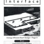 Cover of May 1995 IIBEC Interface, theme of Energy Efficient Roof Design.