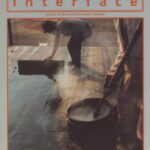 Cover of October 1995 IIBEC Interface, theme of Asphalt vs Coal Tar.