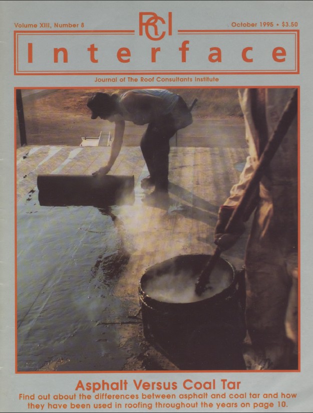 October 1995 IIBEC Interface | Theme: Asphalt vs Coal Tar | IIBEC