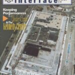 Cover of September 1998 IIBEC Interface, theme of Keeping Great Performances "Under Cover" at the Kennedy Center.