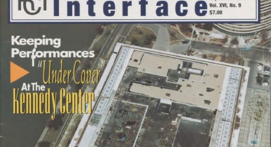Cover of September 1998 IIBEC Interface, theme of Keeping Great Performances 
