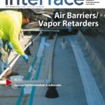 Cover of September 2025 IIBEC Interface, theme of Air Barriers/Vapor Retarders.