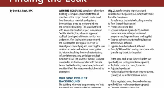 Cover of September 2025 IIBEC Interface article, 