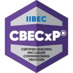 IIBEC Certified Building Enclosure Commissioning Provider (CBECxP) badge.